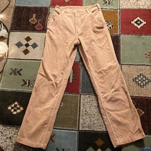 Brandy tan corduroy pants, size 26 y2k 2000s